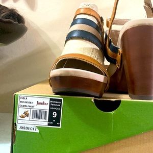 Women sandals New with box